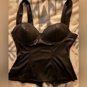 Bettie Page Black Bustier